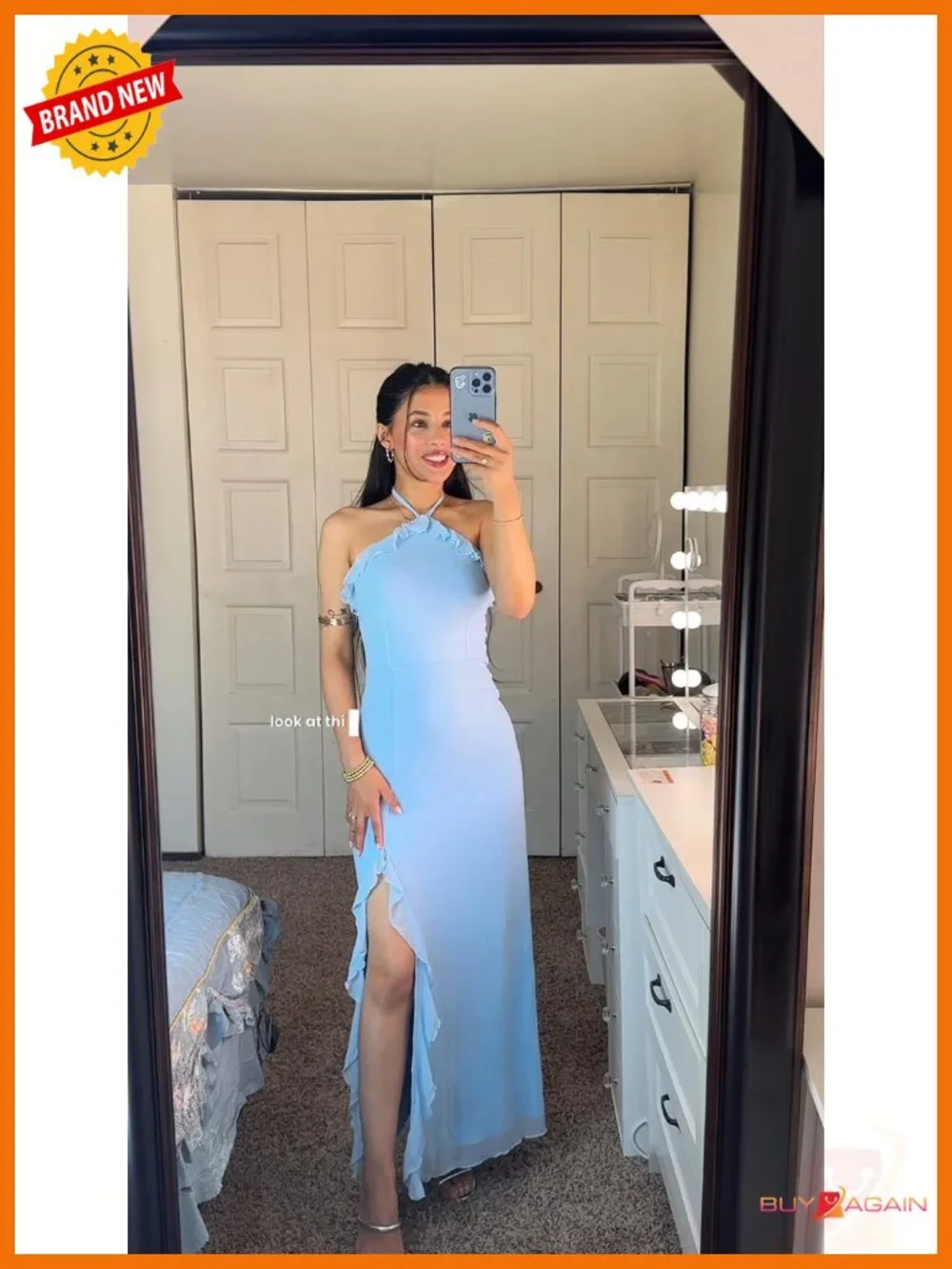 N/A elegant halter